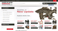 Desktop Screenshot of aboutww2militaria.com